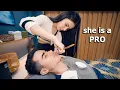 Download Lagu ASMR: Geweldige service bij de Vietnamese VIP Barbershop! (Scheren, Massage, Shampoo)