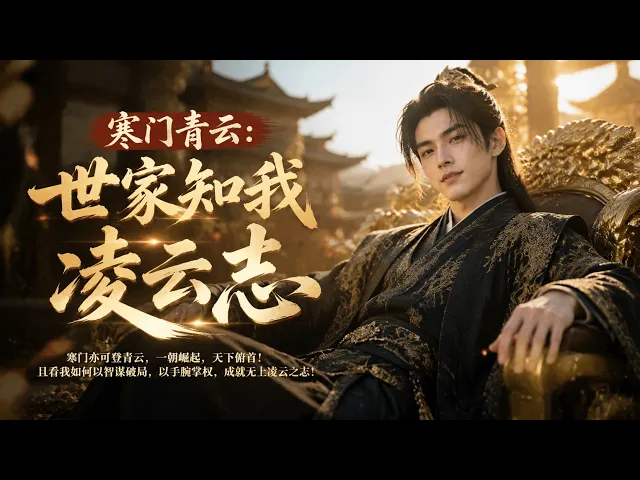 寒门青云:世家知我凌云志。