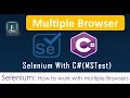 Selenium Working with Multiple Browser Windows