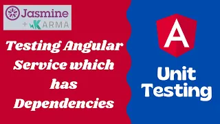 7 Testing the Service which has another service injected through Dependency Injection - Angular