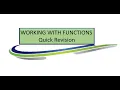Functions--Computer Science- class XII CBSE -