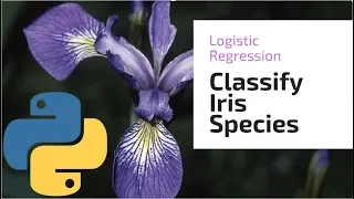 Classify Iris Species Using Python Logistic Regression