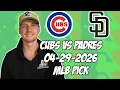 Chicago Cubs vs San Diego Padres 26 MLB Pick Prediction MLB Betting Tips