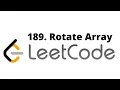 Rotate Array LeetCode Solution Java Hindi
