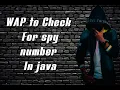 Program to Check For Spy Number In Java