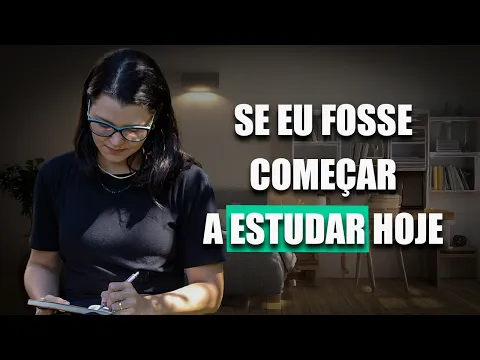 Vídeo: as primeiras dicas de estudo pra quem ainda não começou a estudar pro Enem