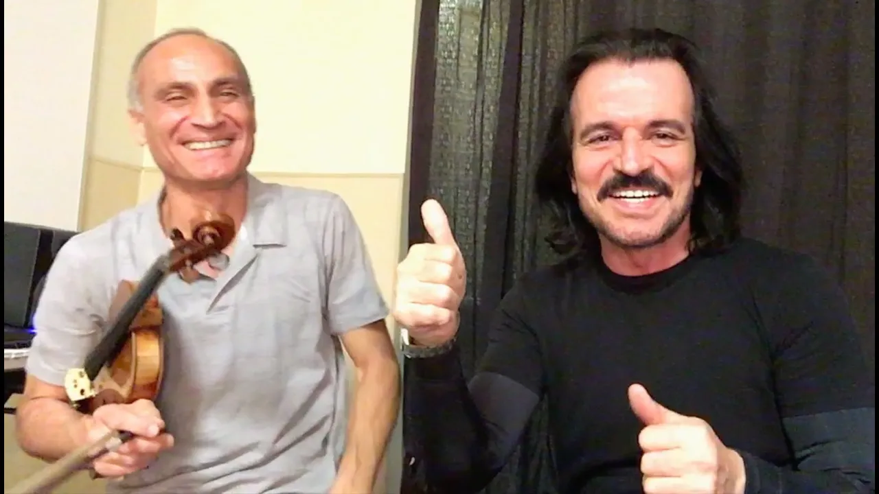 YANNI: Master Class with Samvel Yervinyan on violin