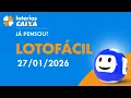 Lagu Resultado da Lotofácil - Concurso nº 3598 - 27/01/2026