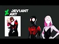 Miles and Gwen do DEVIANTART