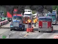 Insane Semi Drag Racing MADNESS. Over The Top Diesel Showdown 2022: Bobtail. Onaway Michigan.