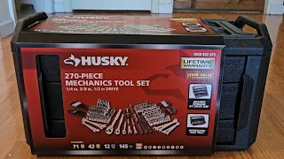 Husky 270-Piece Mechanics Tool Set review
