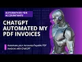 Effortless PDF Data Extraction with Python and ChatGPT Watch Your Workload Melt Away