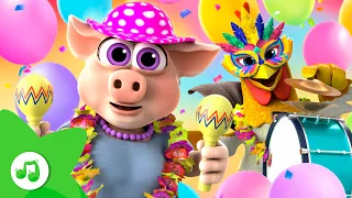 Súbete al Tren de la Alegría 🎉 REMIX👨🏻‍🌾 Canción para Celebrar Cumpleaños | La Granja de Zenón