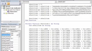 VBA Shellcode To Test EMET