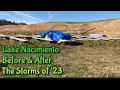 Lake Nacimiento Before After Storms of 2023