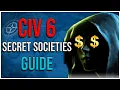 EVERYTHING You Need to Know About Civ 6 Secret Societies Civ VI Tips for Beginners