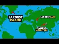 Download Lagu The Largest, Longest \u0026 Tallest Geographical Structure From Each Continent