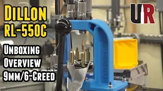 Dillon RL-550C Unboxing Overview Setup Loading Rifle and Pistol Ammunition