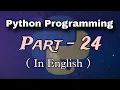 Python Programming Part-24 Number Complex in Python String Literals Kapil Joshi Tutorials