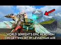 Download Lagu WORLD SERPENT'S EPIC REACTION ON GETTING HIT BY LEVIATHAN AXE | GOD OF WAR 2018