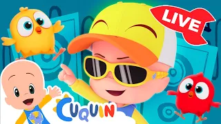 🔴 AO VIVO! 🔴 Musicas infantis com Cleo e Cuquin! Hora de cantar e brincar