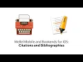 Mellel Mobile and Bookends for iOS Citations and Bibliographies