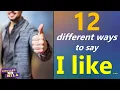 Synonyms for LIKE in English - Advanced Vocabulary in English