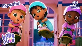 ¡Cuidando a los Bebés!🍼 💕 | Baby Alive en Español | ⭐️ Animación para niños | Videos de bebes