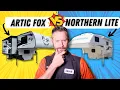 RV tech reviews truck campers UNDERCOVER - Arctic Fox vs Northern Lite