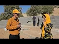 Qasem’s family visiting Taleb; comfort and support after the painful incident