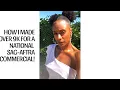 How I made over 9k from a National SAG-AFTRA Commercial