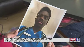 High Point mom says punishment doesn t fit the crime after son killed in wrong-way crash