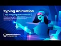 Top 20 Typing Text Animation Examples