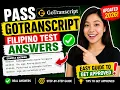 GoTranscript Filipino Test Answers Today Tips to Get Approved