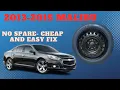 2013-2015 Chevy Malibu - no spare tire how to find the right spare tire