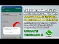 Download Lagu Cara Mengaktifkan Notifikasi Pop Up WhatsApp Yang Tidak Tersedia di Hp Android 10 Ke Atas