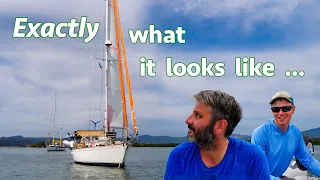 Sailing on anchor 🙃…& other strange things we’re doing to prep for Ocean crossing 🌊(CSS Ep 214)
