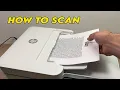 HP Deskjet 4155e Printer How to Use the Scanner