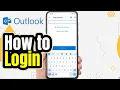 How to Login Outlook in Mobile How Set Up Outlook on Android