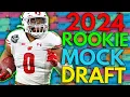 SF TWO 4-ROUND 2024 DYNASTY ROOKIE MOCK DRAFTS for 2024 Dynasty Fantasy Football