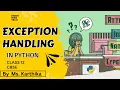 CBSE CLASS 12 Computer Science Exception Handling in Python Tamil