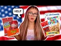 AUSSIE TRIES AMERICAN SNACKS