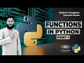 Python Functions Functions In Python User Defined Functions In Python Python p1