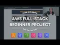 AWS FULL STACK TUTORIAL Build and Deploy Your First App on AWS Beginner Friendly