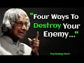 Download Lagu How To Destroy Your Enemy Without Fighting | APJ Abdul Kalam Quotes