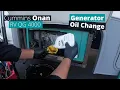 ONAN CUMMINS 4000 RV GENERATOR OIL CHANGE