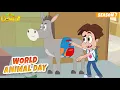 World Animal Day | Titoo Funny Cartoon | S07E08 | Hindi Cartoon for Kids #titoo