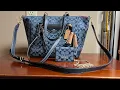 UNBOXING AND WHAT FITS COACH KLEO CARRYALL AND MINI WALLET ON CHAIN CONTENT WITH CANDACE