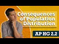 Consequences of Population Distribution AP Human Geography Review Unit 2 Topic 2