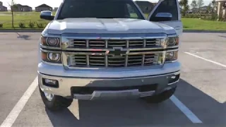 2015 Chevy Silverado 3 Leveling Kit on 35 s